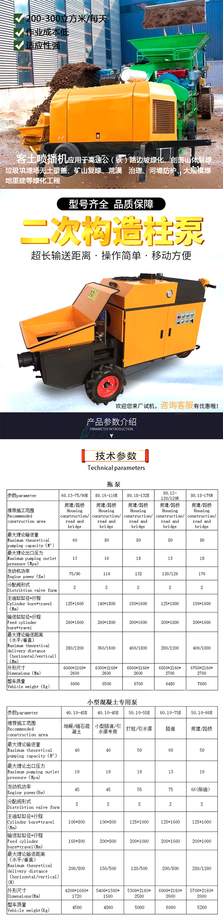 柴油拖泵、電機(jī)拖泵、拖泵、強(qiáng)制式拖泵、隧道拖泵、細(xì)石混凝土泵、砂漿泵、碎石泵、地泵